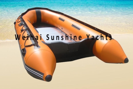SA420-铝制底板充气艇_威海阳光游艇有限公司