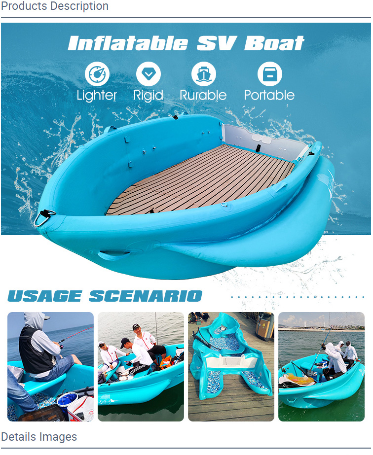 Cheap Inflatable Polyester Boat Fishings Pvc (图1)