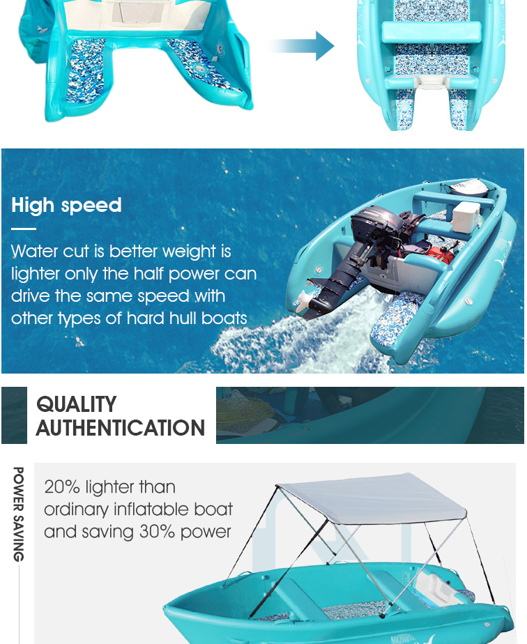 Cheap Inflatable Polyester Boat Fishings Pvc (图4)