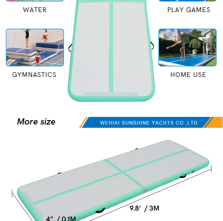 2020 sport mattress/ Inflatable Gymnastics Mats (图2)