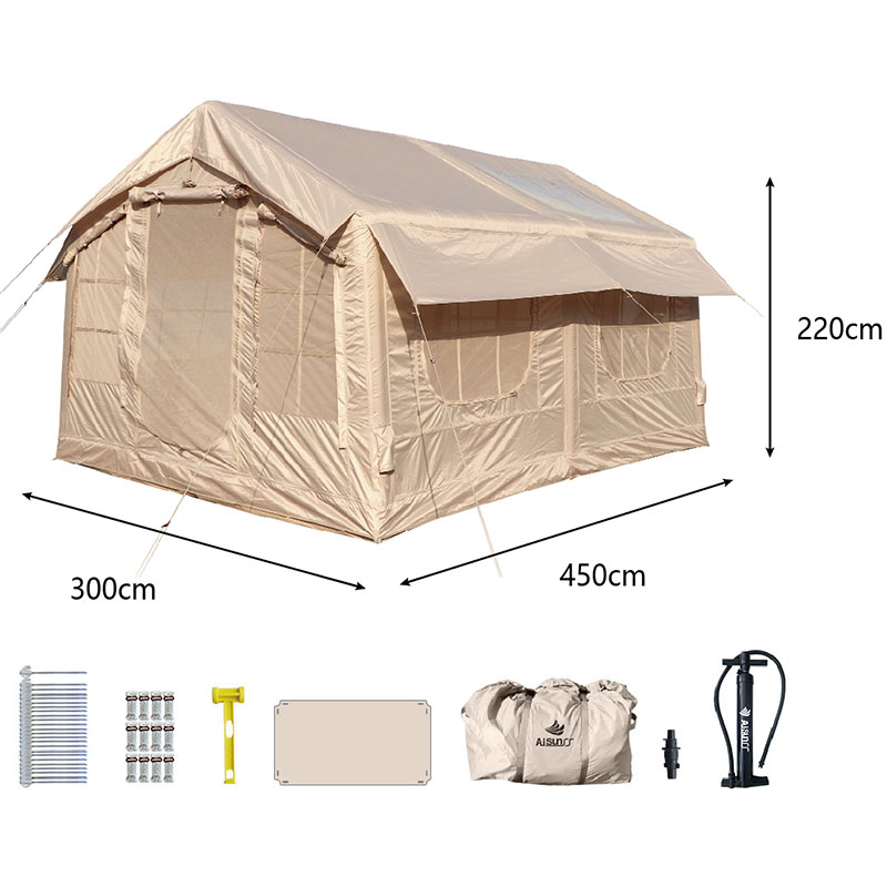 13.5平充气帐篷(图1)